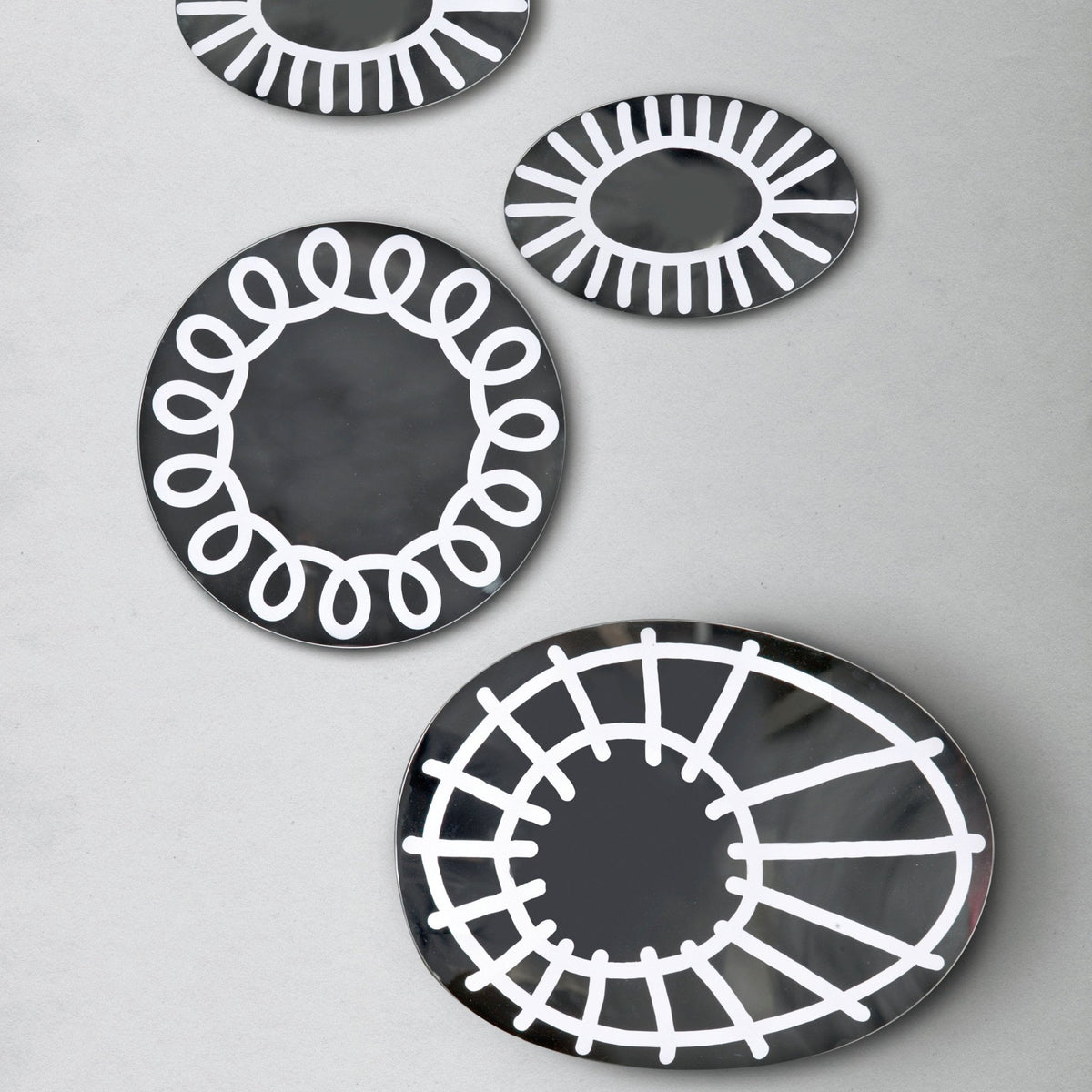 Miroir oval Brick 97 - Gervasoni - The Cool Republic