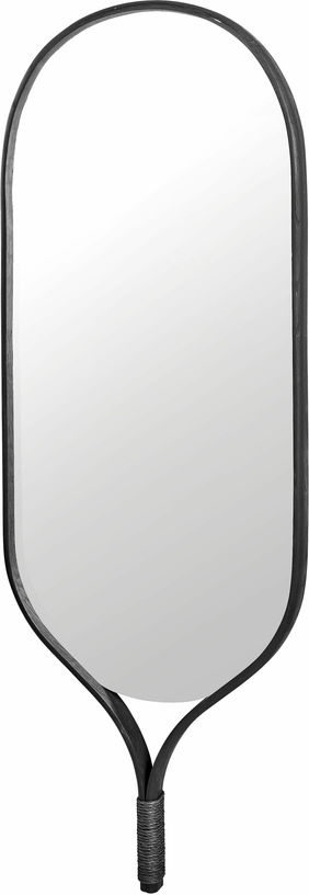 Miroir oval en chêne noir Racquet - Bolia - The Cool Republic