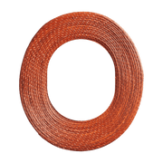 Miroir ovale en palmier rouge Killa - Ames - The Cool Republic
