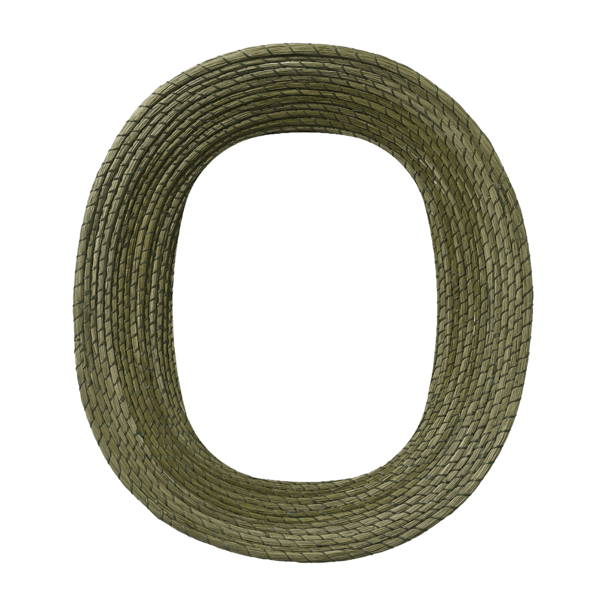 Miroir ovale en palmier vert Killa - Ames - The Cool Republic