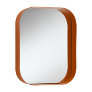 Miroir rectangulaire avec étagère rouille Diletta - Meme Design - The Cool Republic