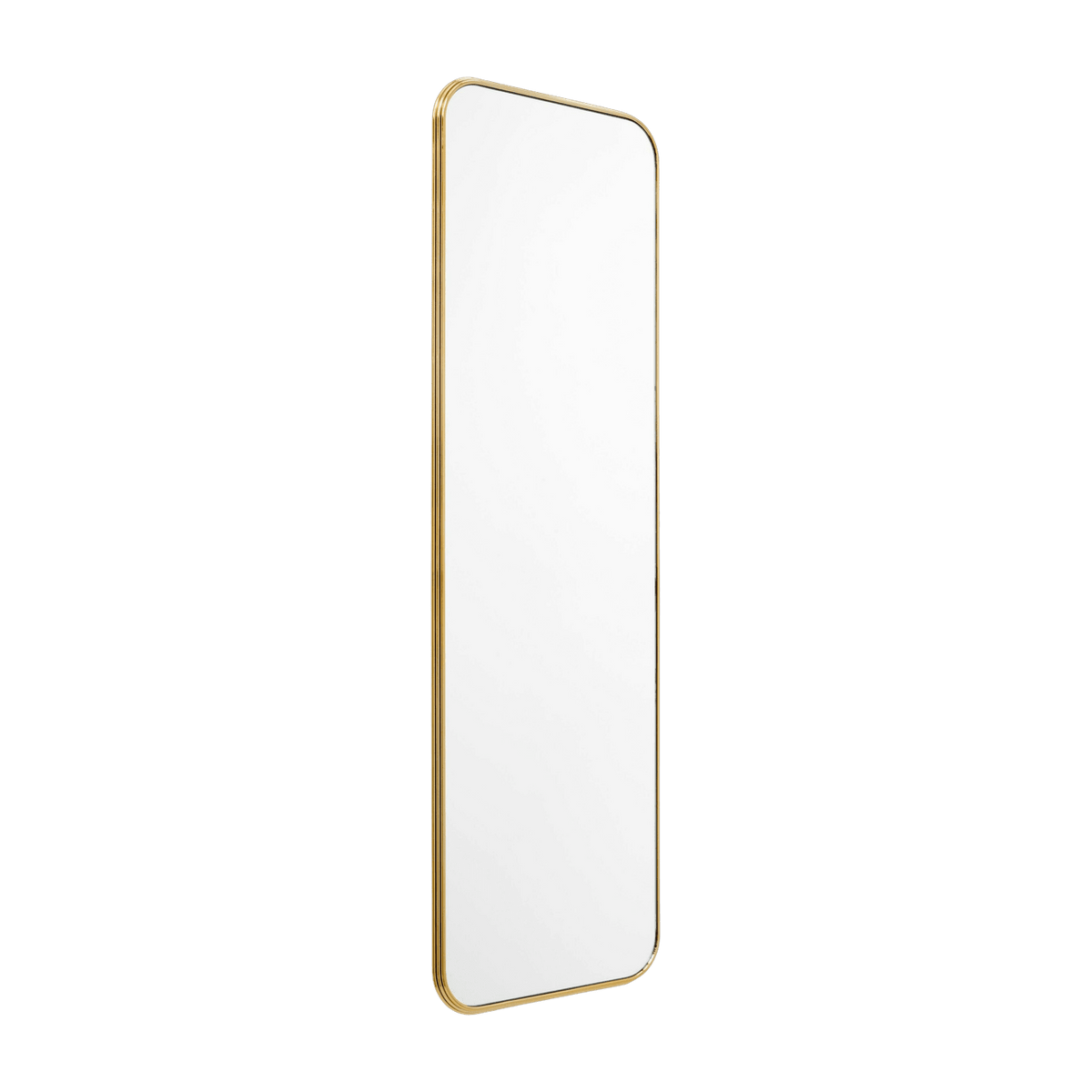 Miroir rectangulaire doré Sillon SH7 - &tradition - The Cool Republic