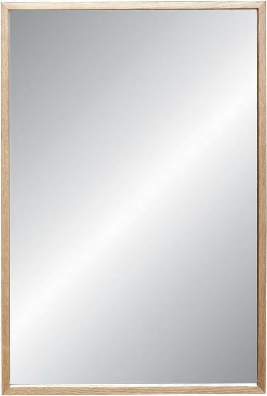 Miroir rectangulaire en bois de chêne Depth - Hübsch - The Cool Republic
