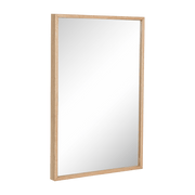 Miroir rectangulaire en bois de chêne Depth - Hübsch - The Cool Republic
