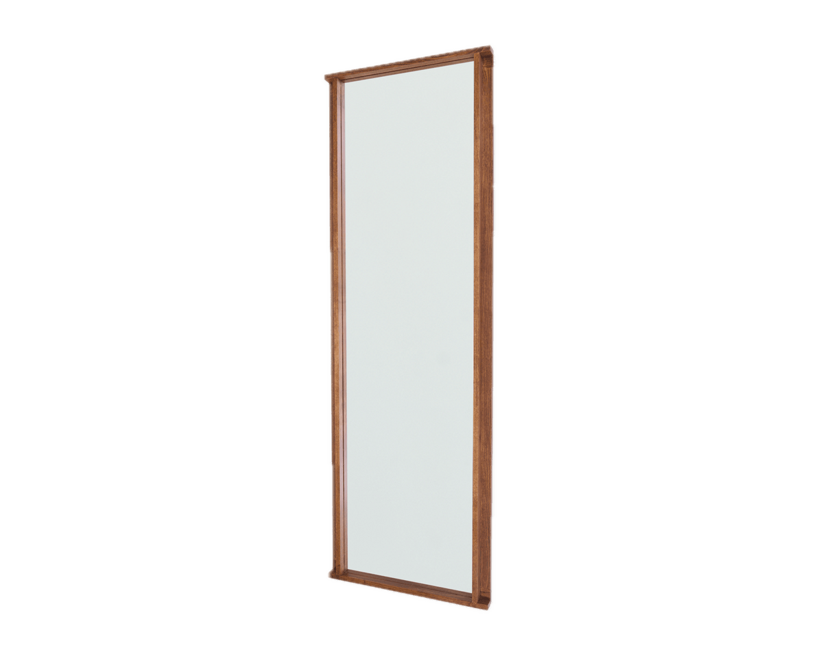 Miroir rectangulaire en bois de frêne miel 53,8 x 4,8 x 163,2 cm Symmetry - Frama - The Cool Republic