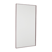 Miroir rectangulaire l bordeaux 72,5 x 133,5 cm Arcs - HAY - The Cool Republic