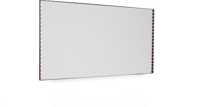 Miroir rectangulaire l bordeaux 72,5 x 133,5 cm Arcs - HAY - The Cool Republic