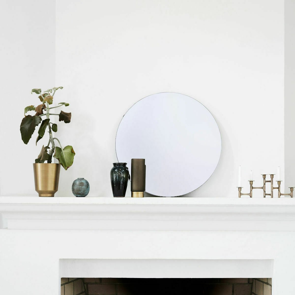 Miroir rond 50 cm Walls - House Doctor - The Cool Republic