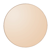 Miroir rond ambre 110 cm Circum - AYTM - The Cool Republic