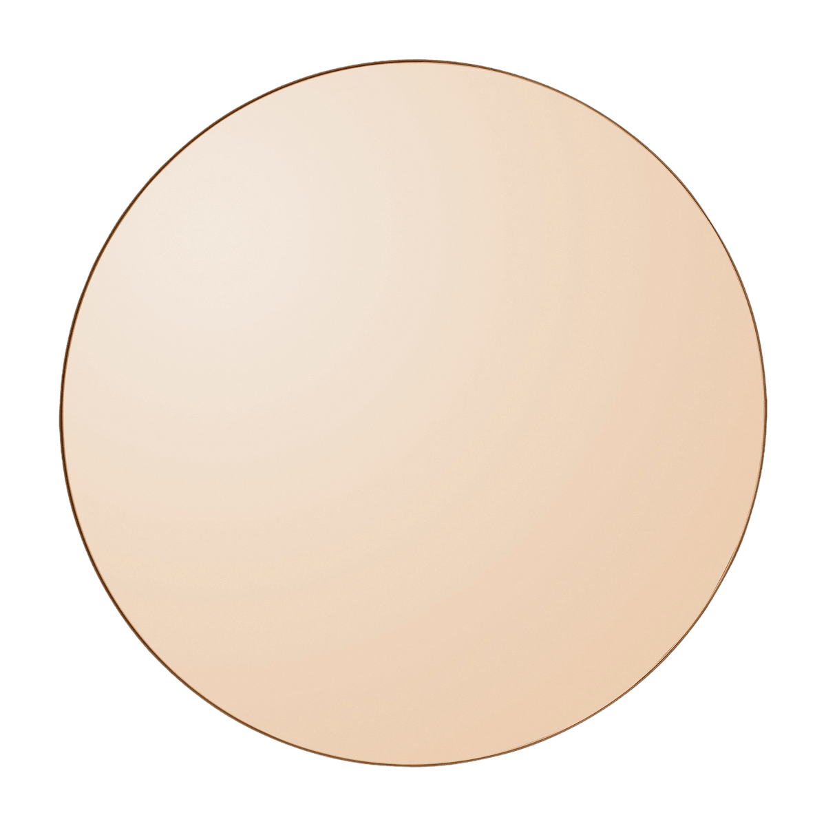 Miroir rond ambre 110 cm Circum - AYTM - The Cool Republic