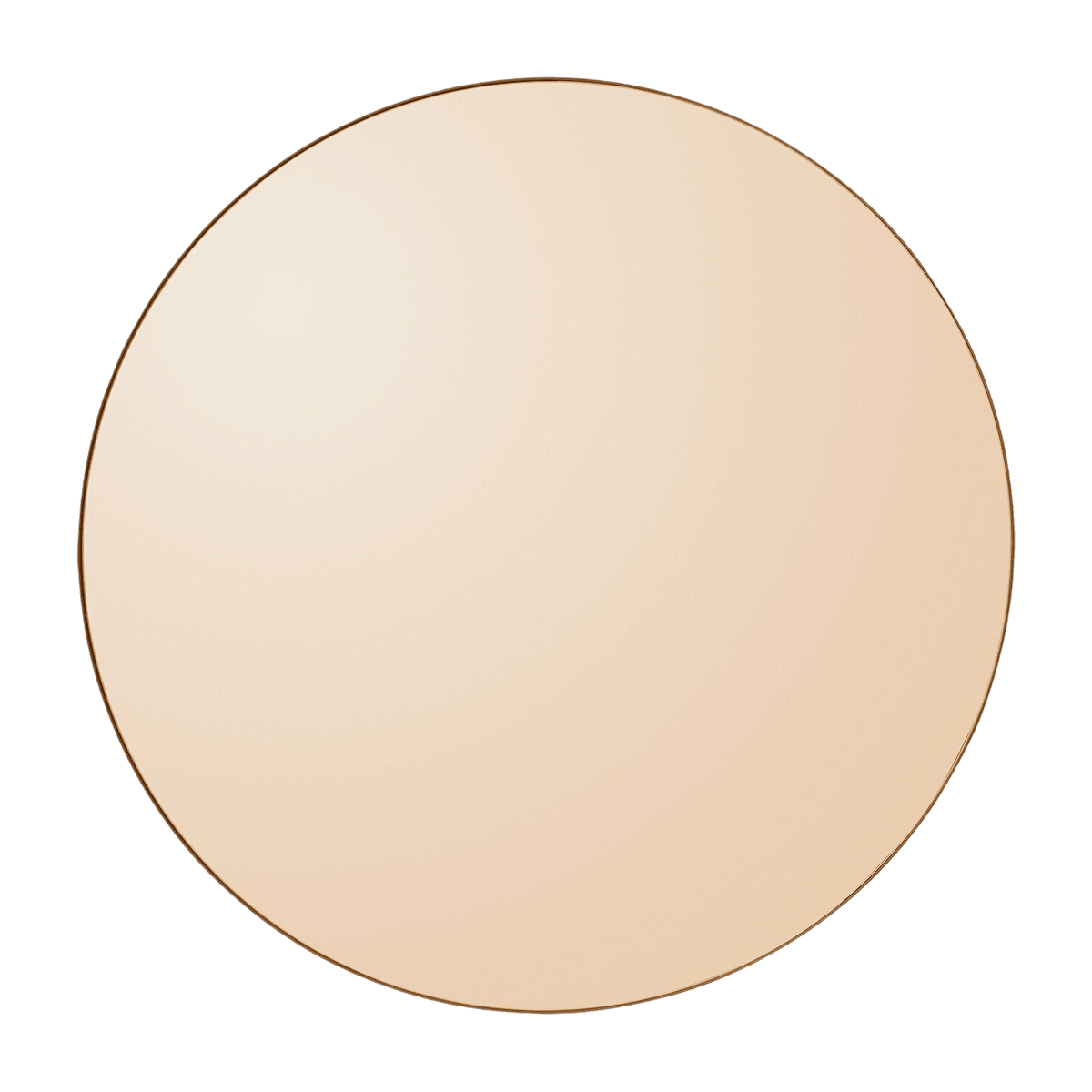 Miroir rond ambre 70 cm Circum - AYTM - The Cool Republic