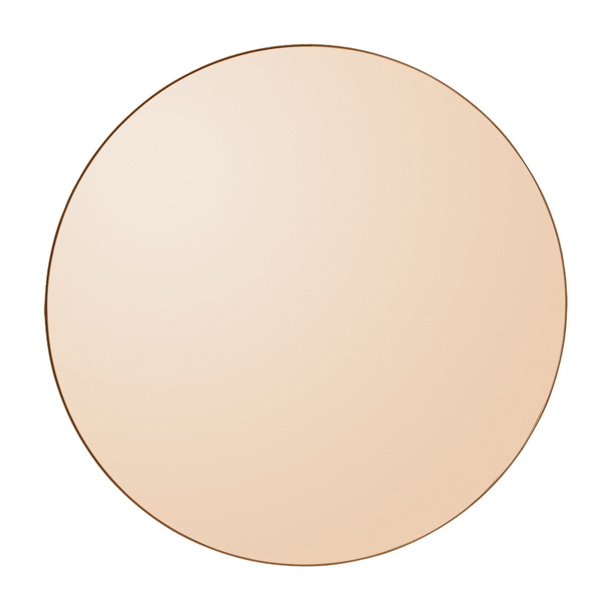 Miroir rond ambre 90 cm Circum - AYTM - The Cool Republic