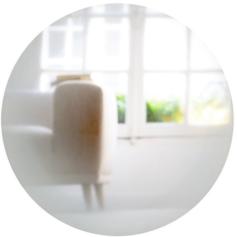 Miroir rond blanc Fading - Eno Studio - The Cool Republic