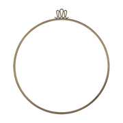 Miroir rond en laiton 60 cm Randaccio - Gubi - The Cool Republic