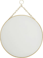 Miroir rond en laiton or - Madam Stoltz - The Cool Republic
