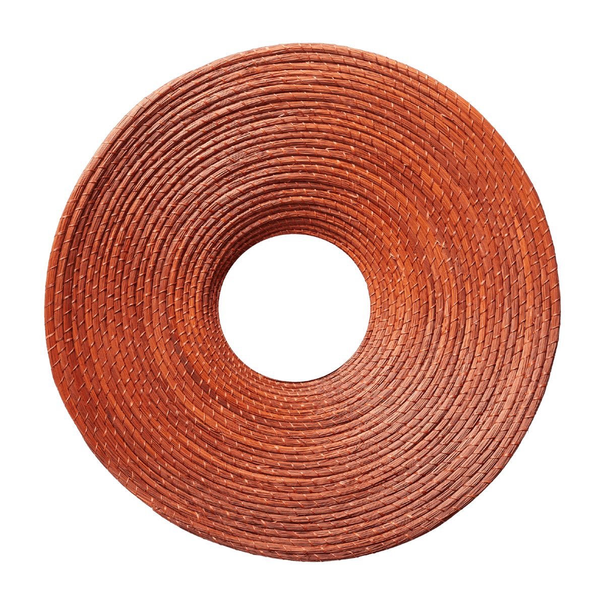 Miroir rond en palmier rouge Killa - Ames - The Cool Republic