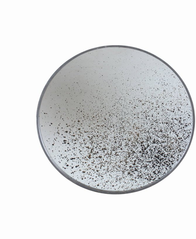 Miroir rond en verre vieilli clear 92 cm Aged - Ethnicraft Accessories - The Cool Republic
