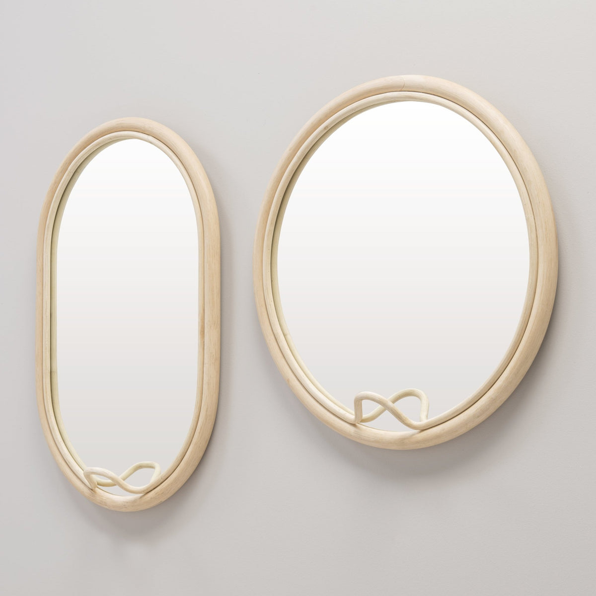 Miroir rond Lasso - ORCHID EDITION - The Cool Republic
