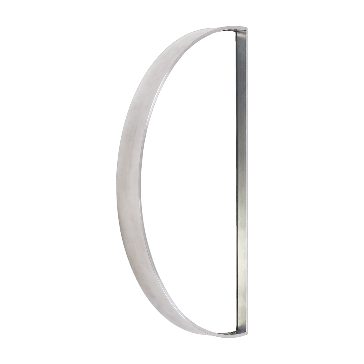 Miroir semi circulaire en aluminium 57 cm Recess - Frama - The Cool Republic
