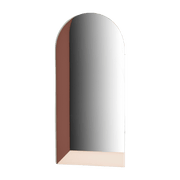 Miroir sérigraphié bordeaux et rose 110 cm Linna - ENOstudio - The Cool Republic