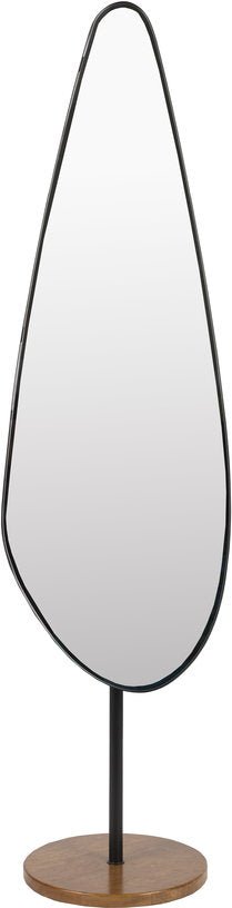 Miroir sur pied en métal noir 35x40x135cm Orbis - The Cool Republic - The Cool Republic