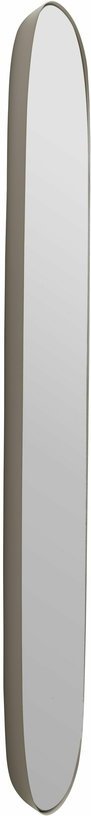 Miroir transparent cadre taupe 118 cm Framed - Muuto - The Cool Republic