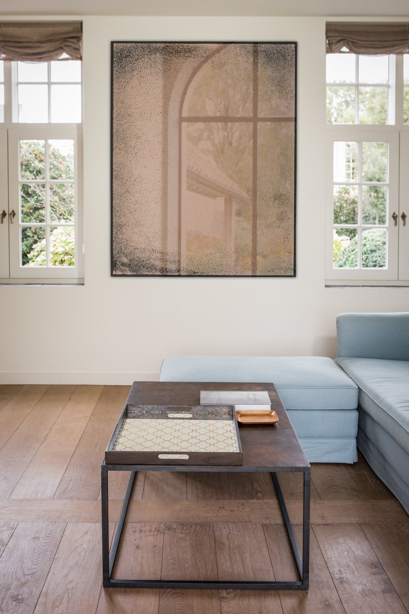 Miroir vieilli bronze - Ethnicraft Accessories - The Cool Republic