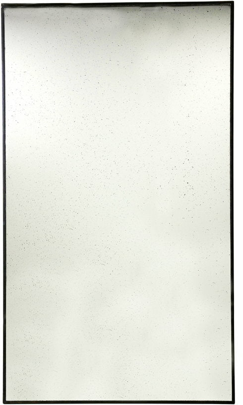 Miroir vieilli en bois noir - HKliving - The Cool Republic