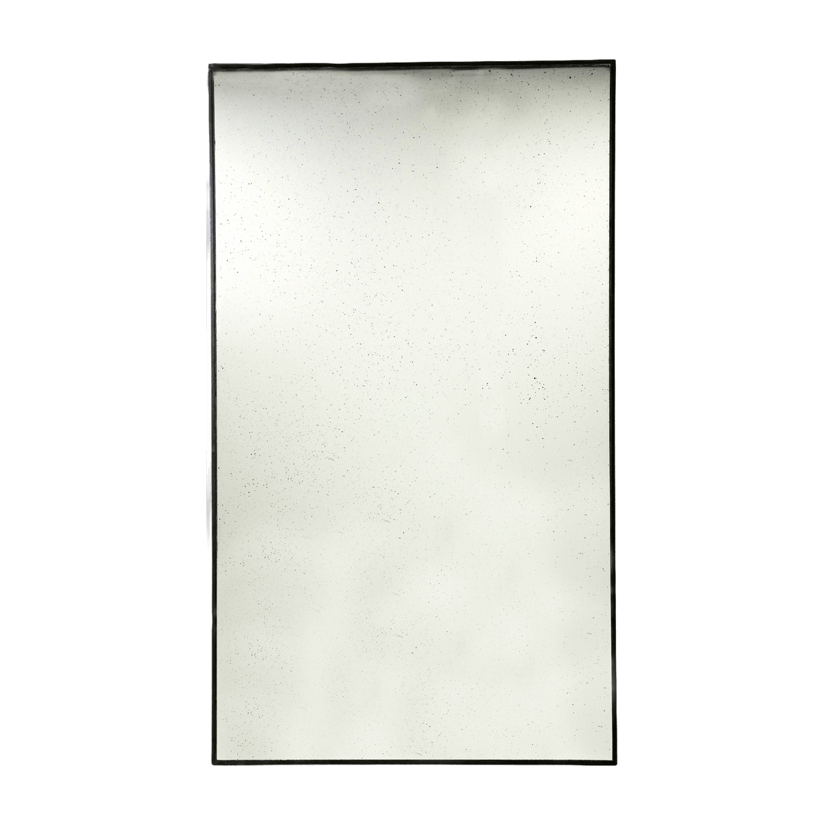Antique mirror in black wood - HKliving - The Cool Republic