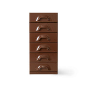 Commode à 6 tiroirs Chocolat - HKLIVING