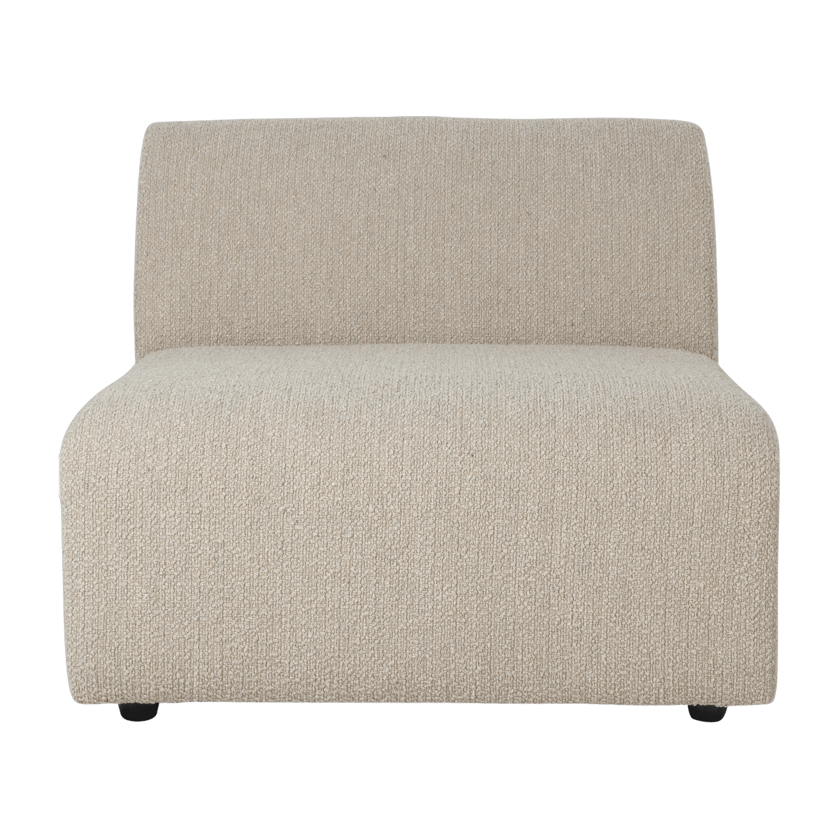Module 1 place en bouclé taupe Jax - Hkliving - The Cool Republic