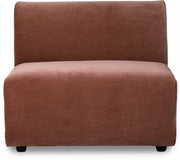 Module 1 place en velours brique Jax - Hkliving - The Cool Republic