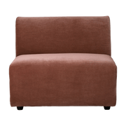 Module 1 place en velours brique Jax - Hkliving - The Cool Republic