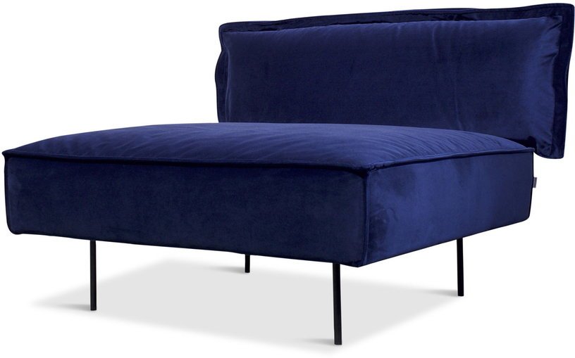 Module 1 place lounge bleu Velvet - HANDVÄRK - The Cool Republic