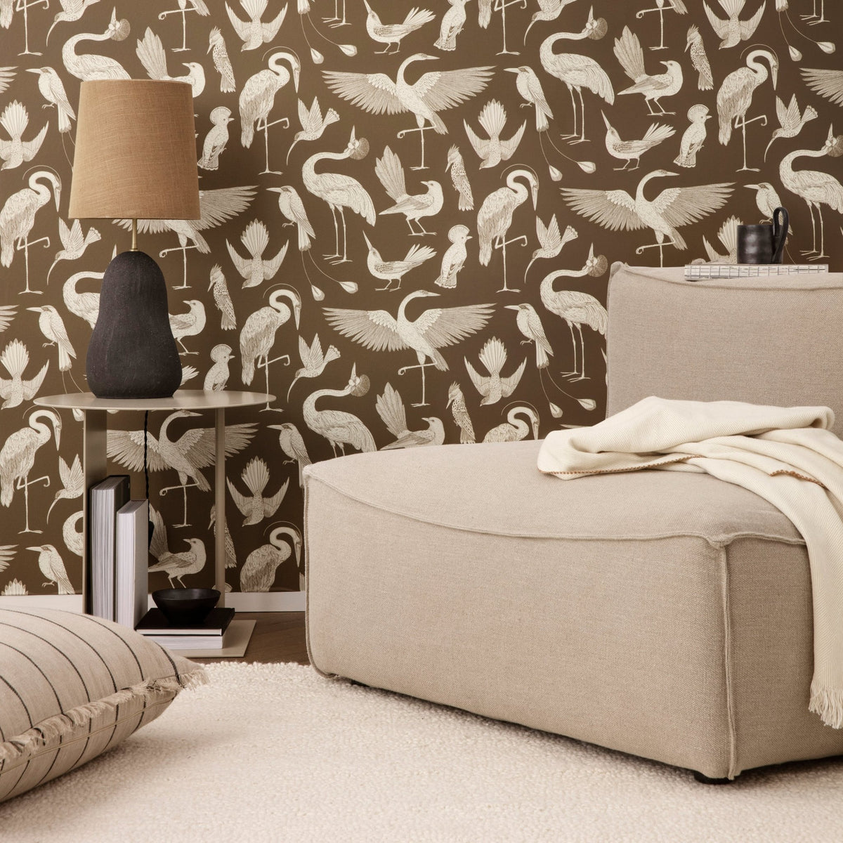 Module 2 places L profond beige Catena - Ferm Living - The Cool Republic