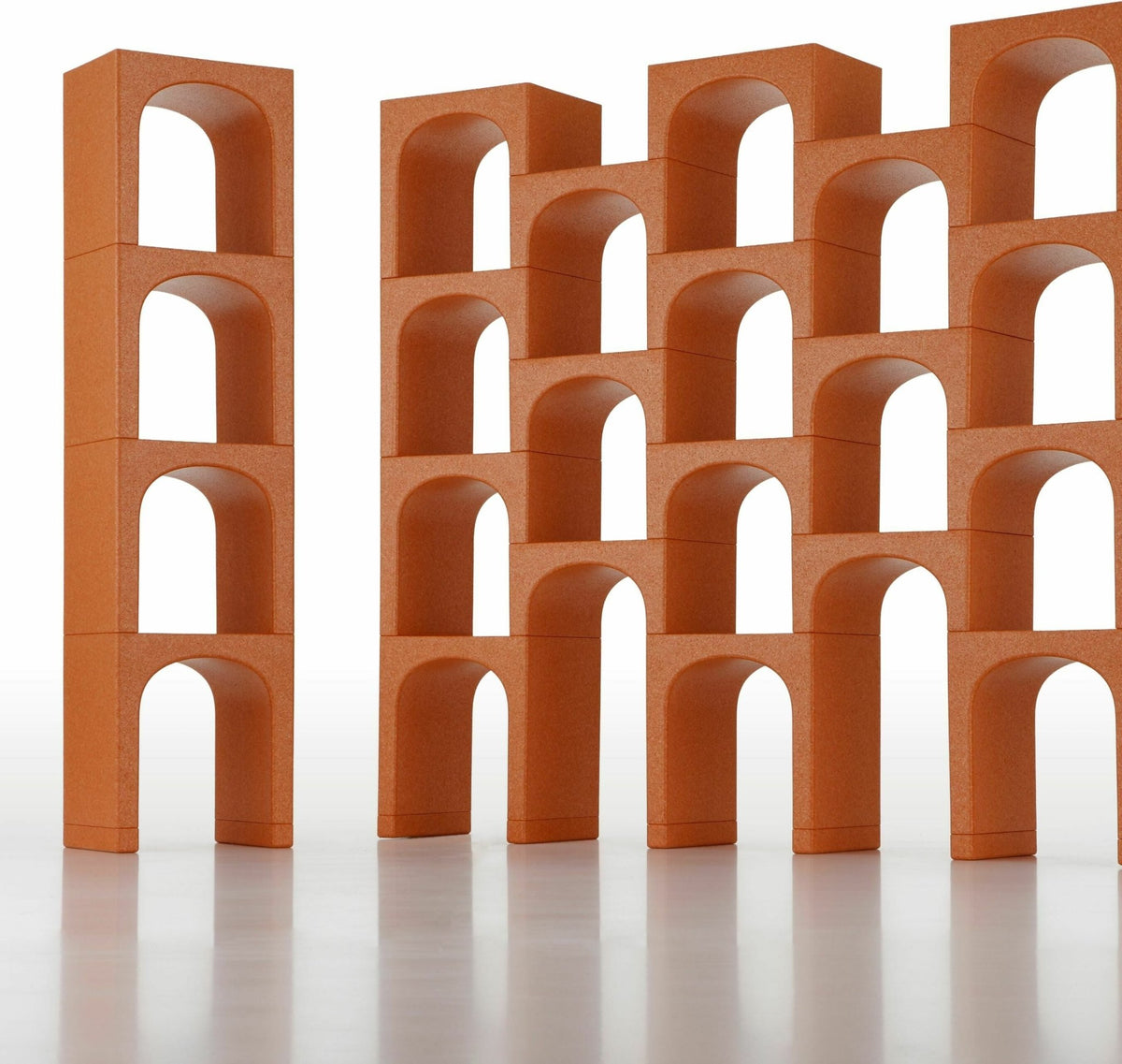 Module A étagère modulable terracotta Eur - Magis - The Cool Republic