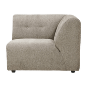 Module d'angle droit beige Vint - HKliving - The Cool Republic