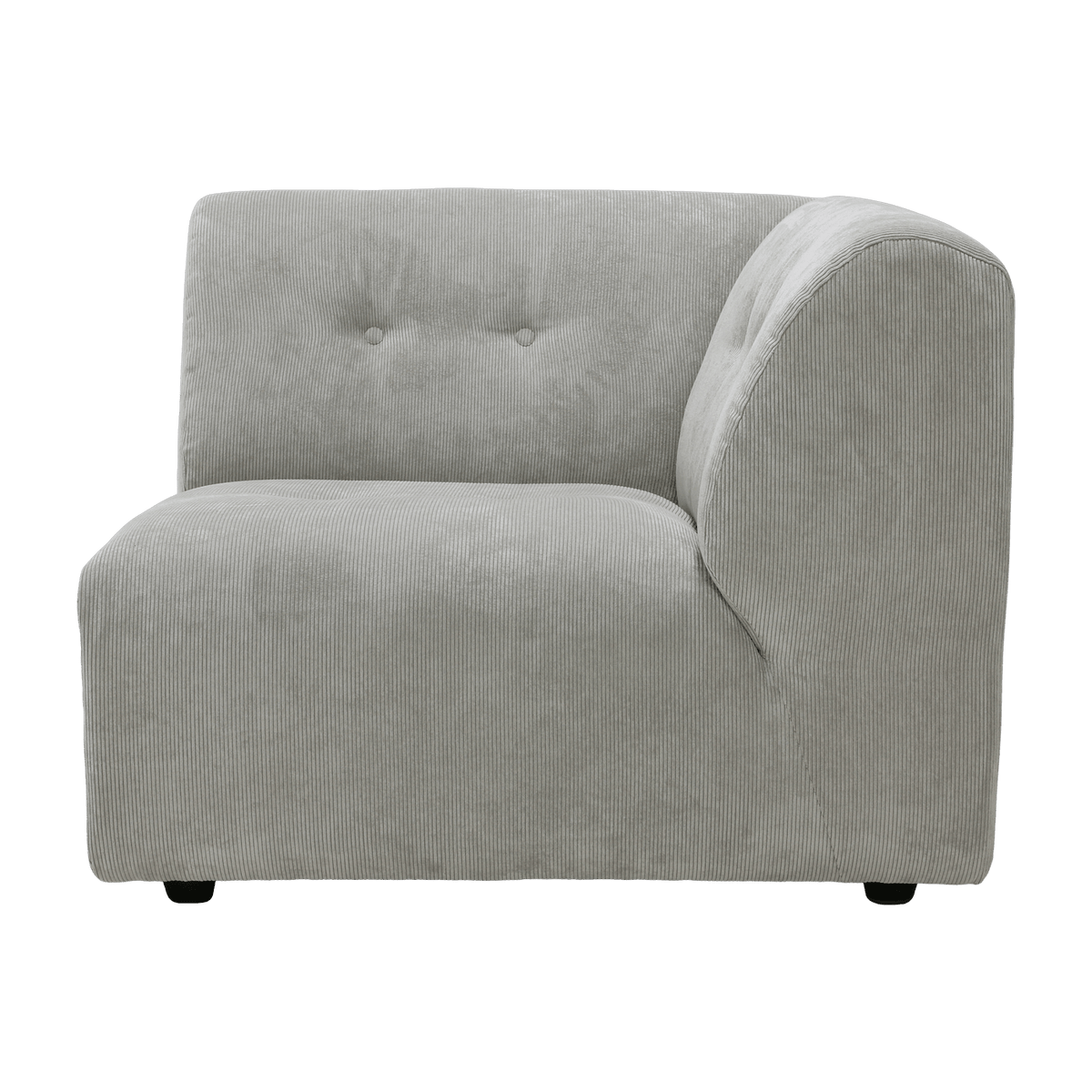 Module of angle right in cream corduroy Vint - Hkliving - The Cool Republic