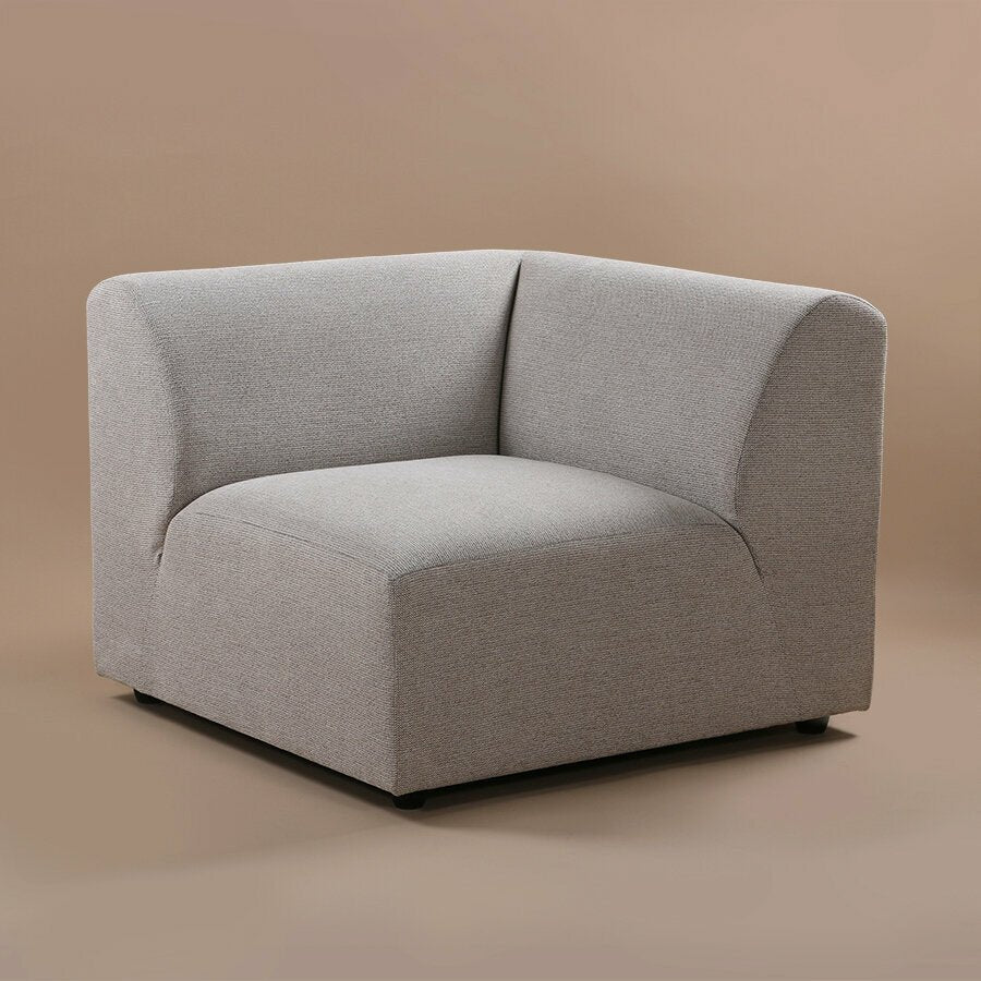 Module d'angle droit sneak gris clair Jax - Hkliving - The Cool Republic