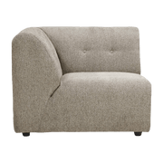 Module d'angle gauche beige Vint - HKliving - The Cool Republic