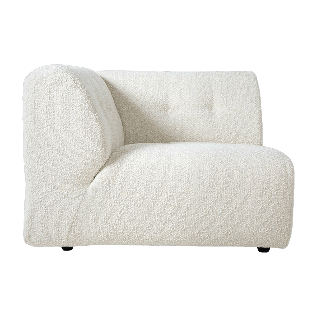 Module of angle left in cream curly Vint - Hkliving - The Cool Republic