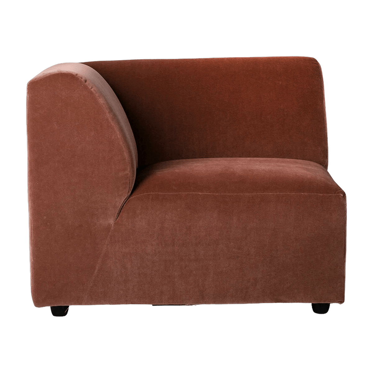 Module d' angle left velvet brick Jax - Hkliving - The Cool Republic