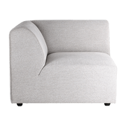 Module d'angle gauche sneak gris clair Jax - Hkliving - The Cool Republic