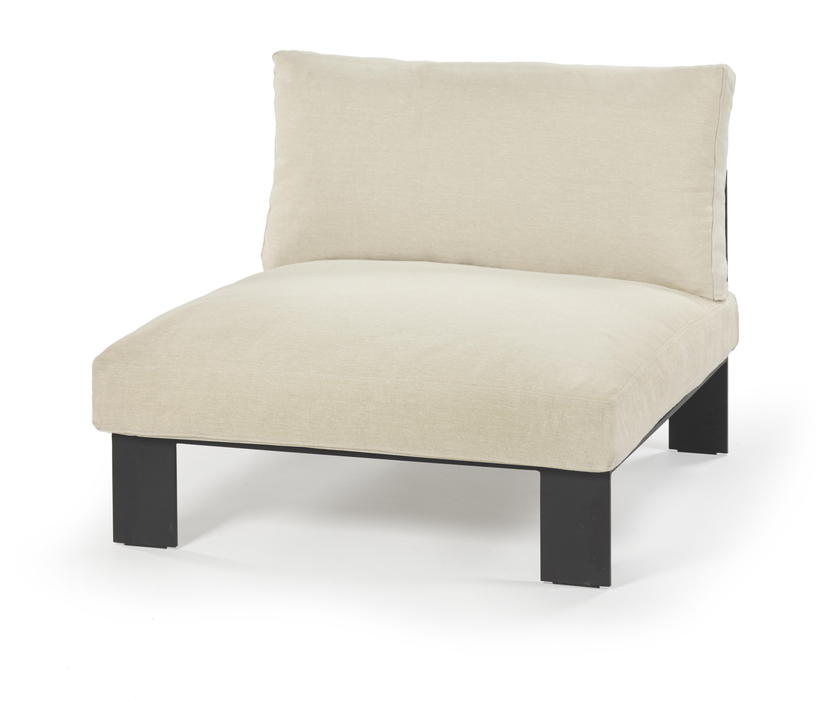 Module de canapé d'extérieur beige en aluminium - Serax - The Cool Republic