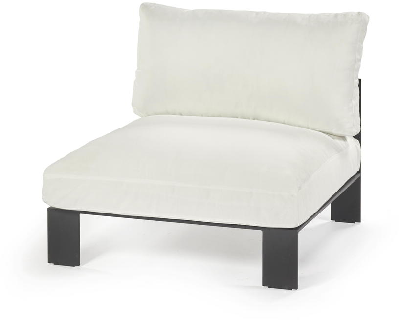 Module de canapé d'extérieur blanc en aluminium - Serax - The Cool Republic