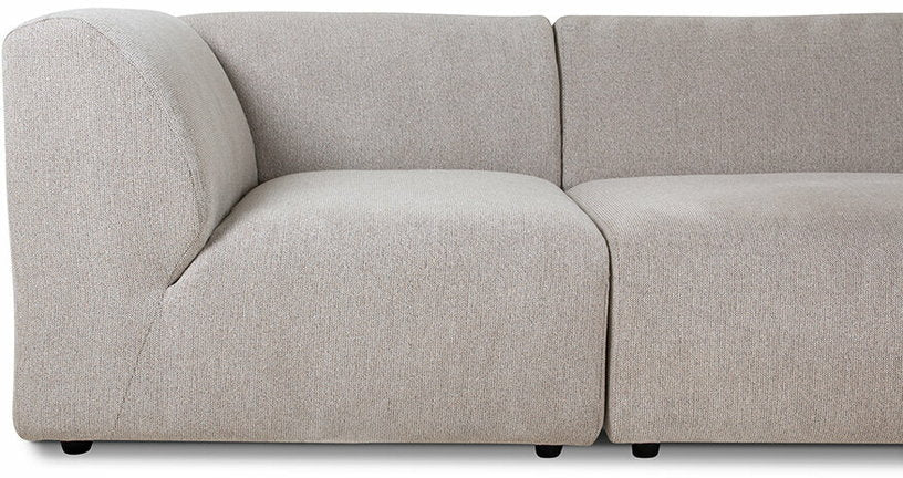 Module de fin angle gauche sneak gris clair Jax - Hkliving - The Cool Republic