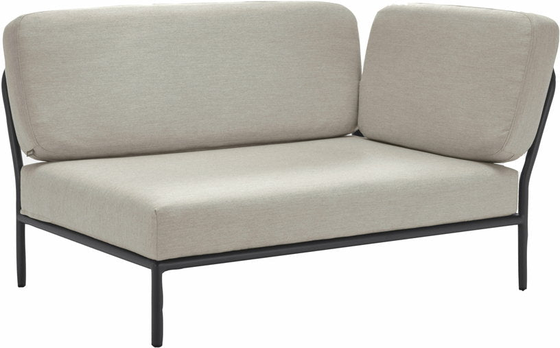 Module droit de canapé lounge gris clair LEVEL - Houe - The Cool Republic