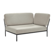 Module droit de canapé lounge gris clair LEVEL - Houe - The Cool Republic