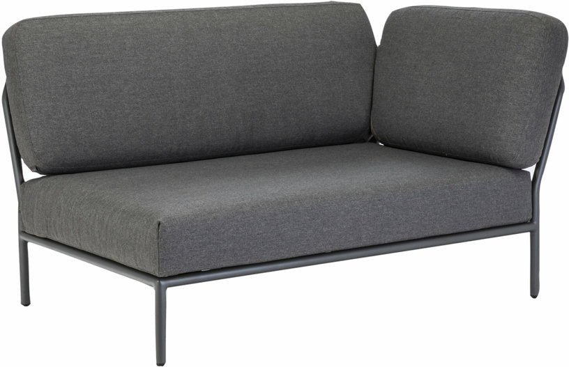 Module droit de canapé lounge gris foncé LEVEL - Houe - The Cool Republic