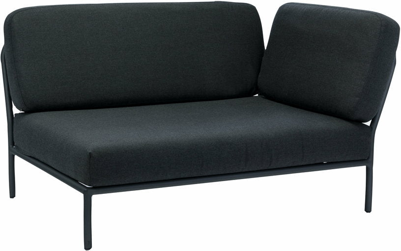 Module droit de canapé lounge gris suie LEVEL - Houe - The Cool Republic